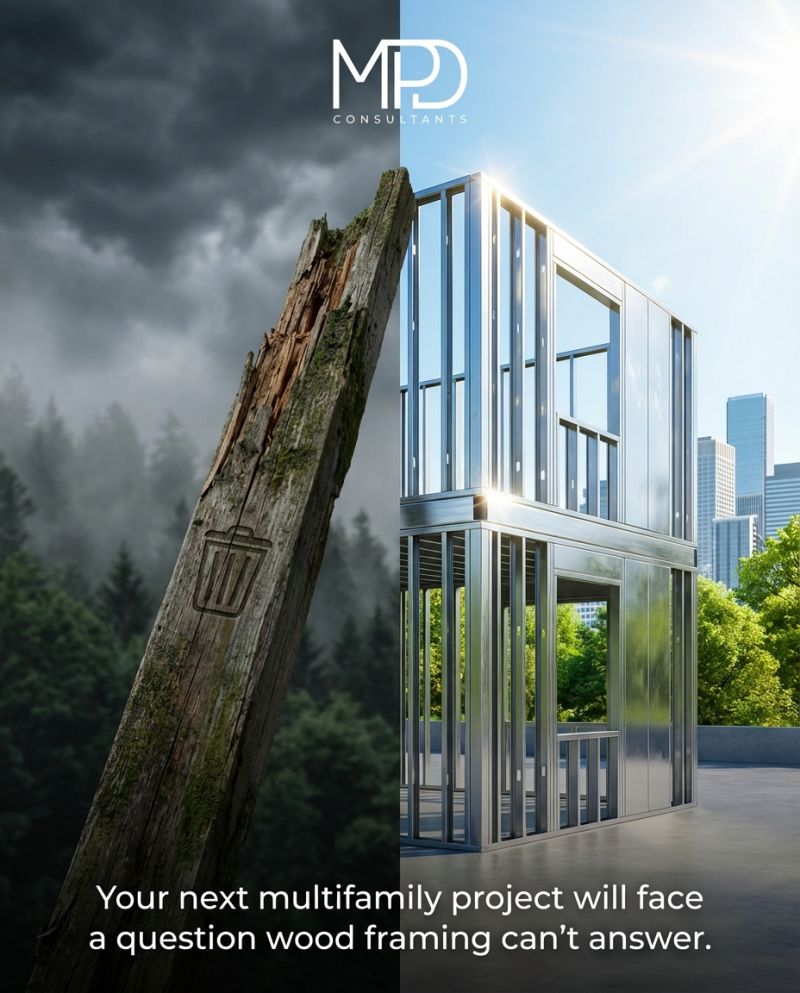 Wood Construction Versus Cold Form Steel